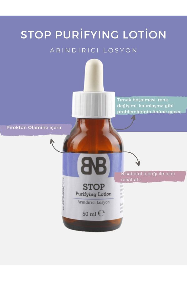 Stop Purifying Lotion Tırnak Arındırıcı Losyon 50 ml